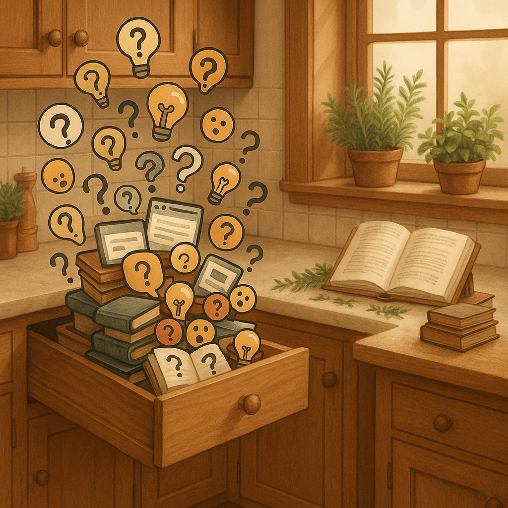 Inside the Junk Drawer of My Mind, and the Pursuit of Knowing.